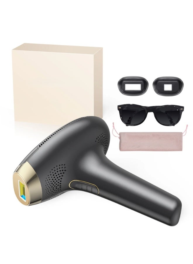 BLOOMING TIME Laser Hair Removal Device, At-Home Permanent Hair Remover with Ice Cooling for Painless & Private Use, Salon Results for Full Body (Face Legs Bikini), Salon Results at Home - Image 1